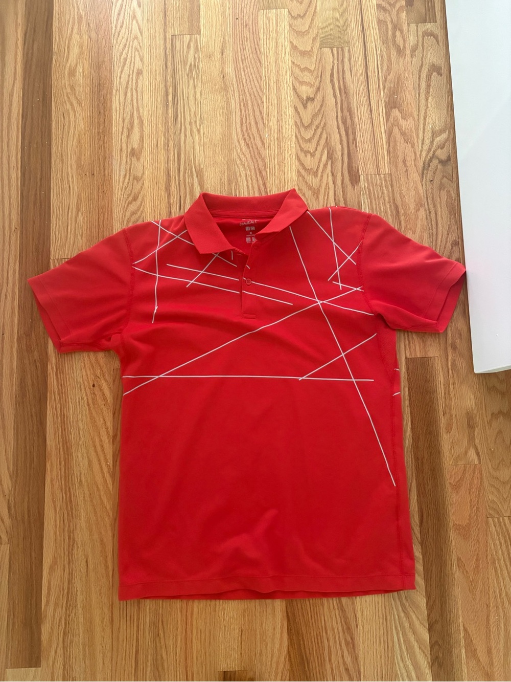 Uniqlo Red Polo Shirt